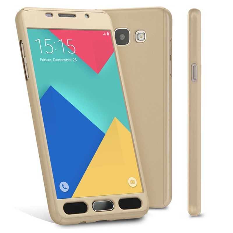 Ốp lưng full cover kèm kính cường lực cho Samsung A5 2017