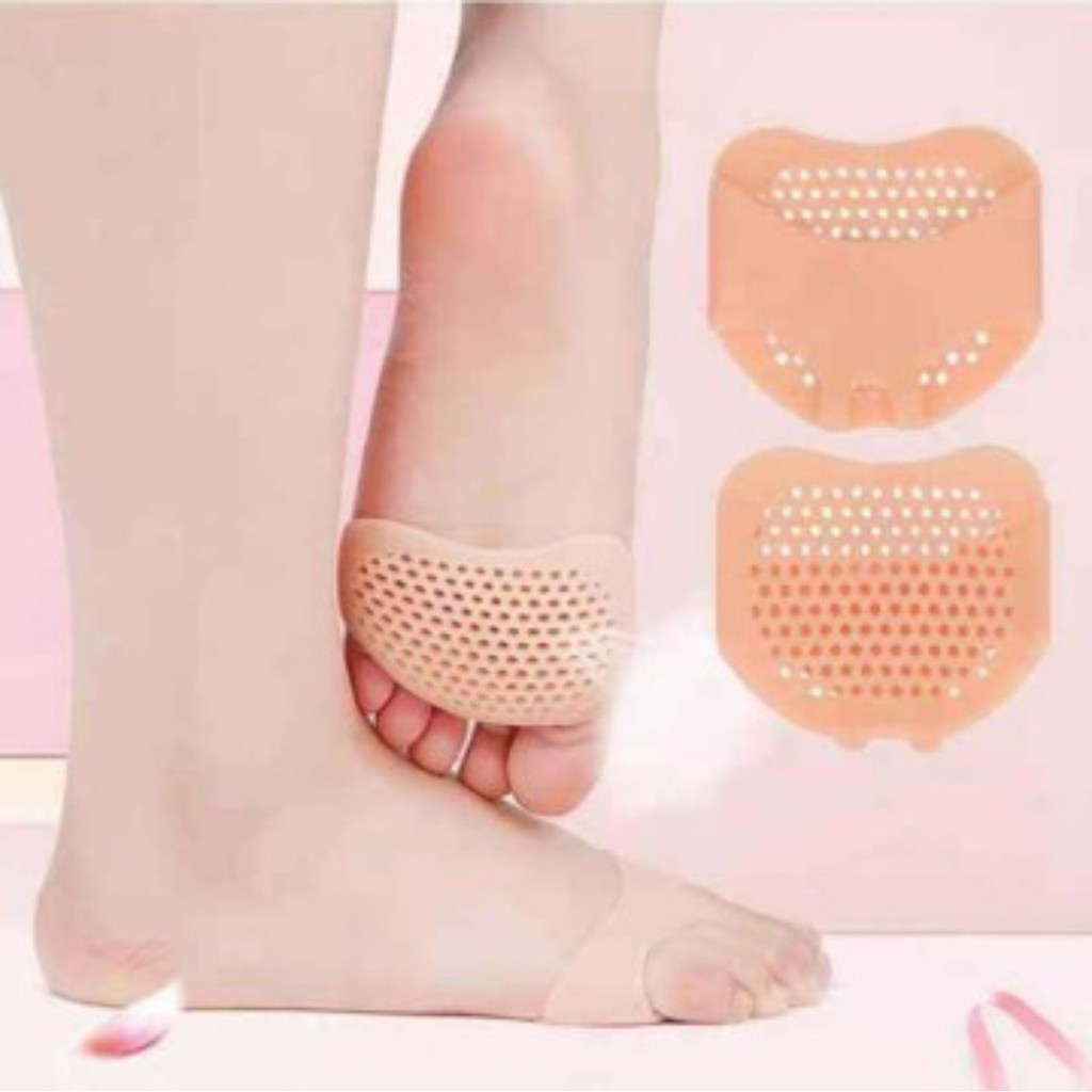 1 cặp Lót Chân Silicon Bảo Vệ Mũi Chân, Lót Bàn Chân Chống Sốc chống chai - Siêu Co Giãn Mềm Êm