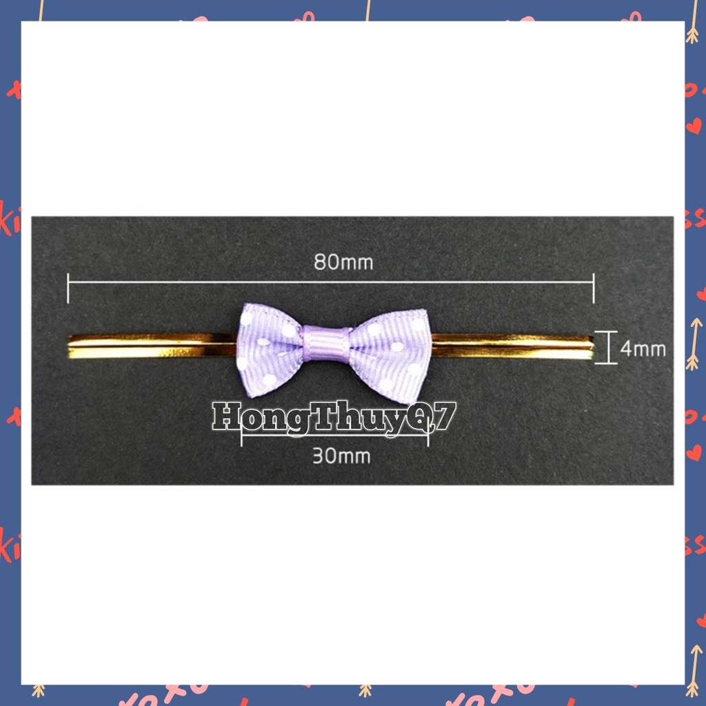 Dây Kẽm Nơ Buộc Túi Bánh Kẹo, Bánh Ngọt, Kẹo Mút Mix Nhiều Màu cho đám cưới, sinh nhật, tiệc /10.10/ - HongThuyQ7