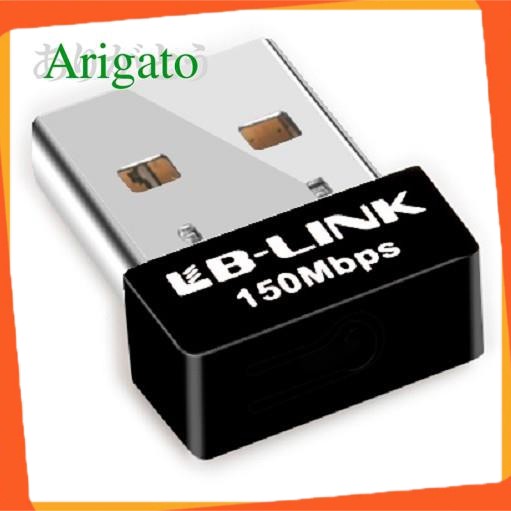 Bộ USB thu wifi LB-Link 151Mbps -155Mbps- 802I có râu tăng tốc độ wifi cho laptop pc thiết kế nhỏ gon ECOBA