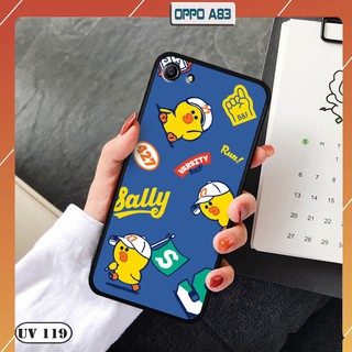 Ốp lưng điện thoại Oppo A83 - lưng nhám viền dẻo