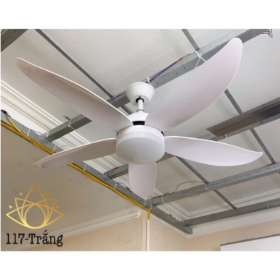 Quạt trần Động cơ 6 cấp độ gió, có chế độ hút ẩm mùa đông, cực mát và êm kèm điều khiển từ xa [Bảo hành 6 năm]