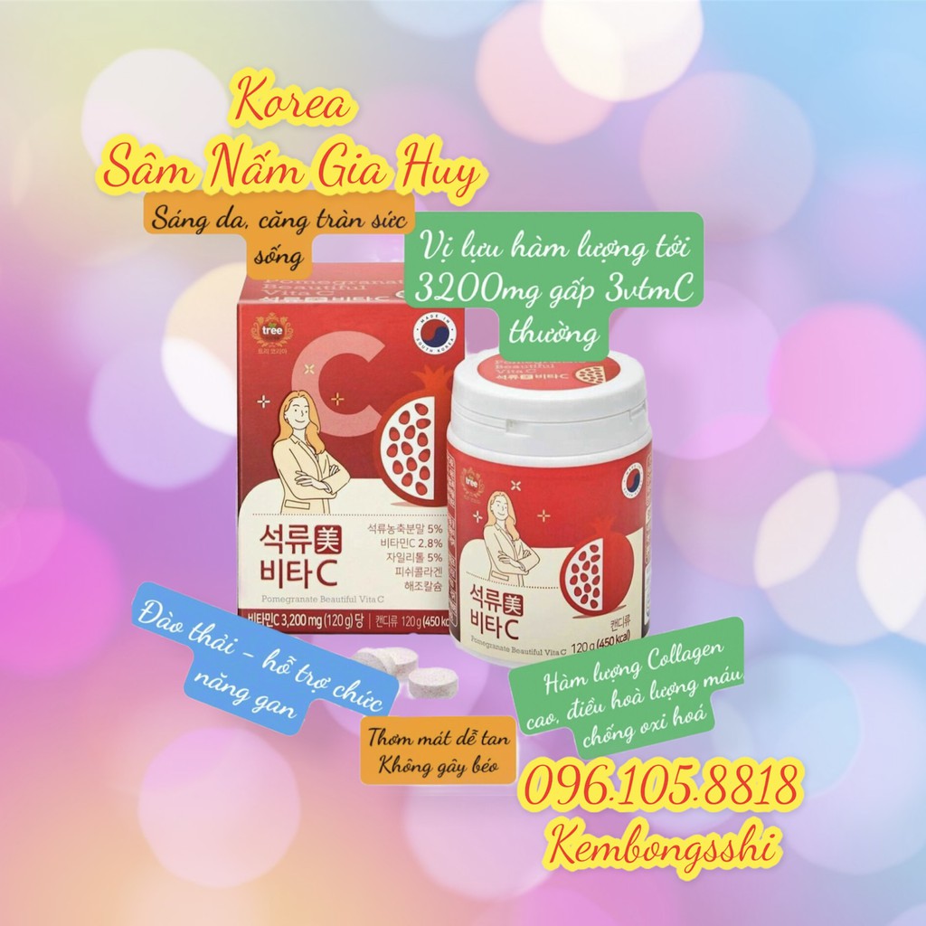 [HÀNG MỚI] Viên Vitamin C  JEJU Tangerine Multivita C Hàn Quốc[DATE 2024]