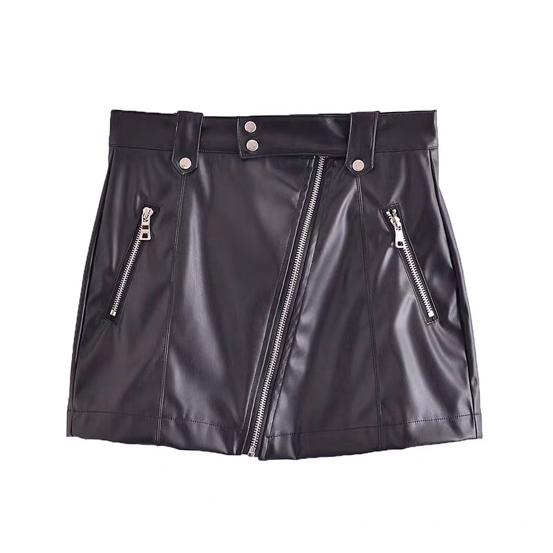 Sẵn áo L áo blazer dáng ngắn xuất dư Zr mix chân váy da Zr KÈM ẢNH THẬT