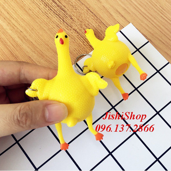 (hanashop016)Sỉ Gà Đẻ Trứng Vàng làm móc khóa- đồ chơi an toàn |shopee. Vn\Shopgiayred