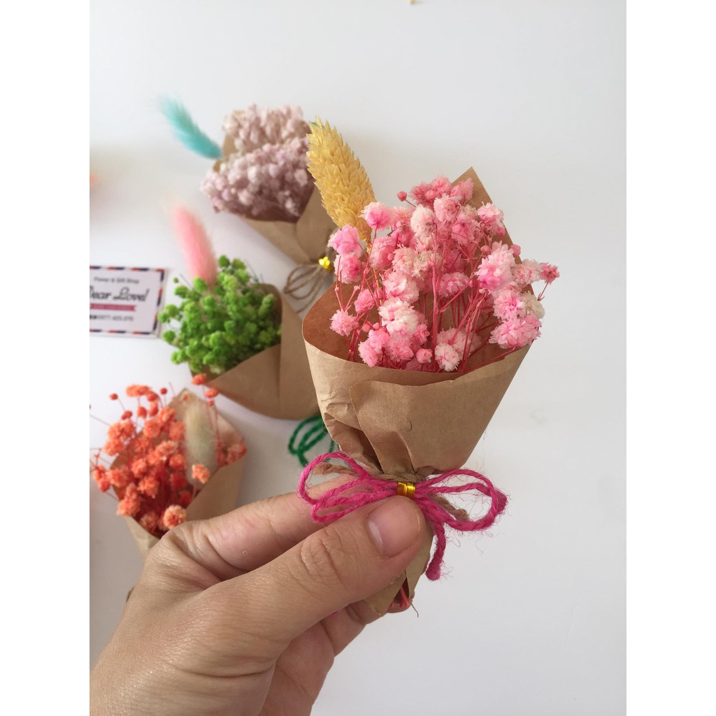 BÓ HOA GIẤY BÁO NHỎ NHIỀU MÀU