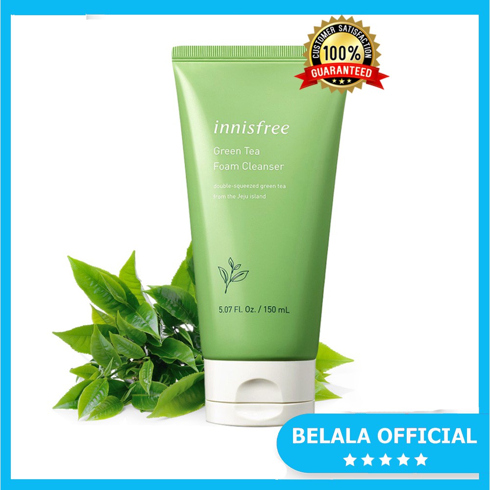 Sữa rửa mặt trà xanh Innisfree Green Tea Foam Cleanser 150ml Hàn Quốc