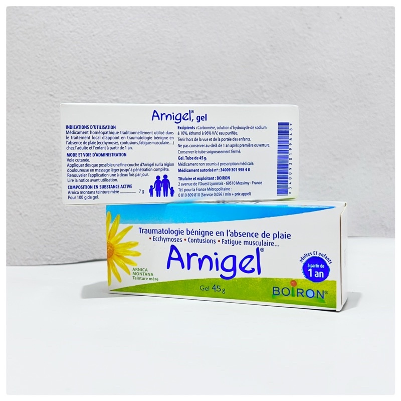 Kem giảm sưng, tan vết bầm tím Arnigel Pháp