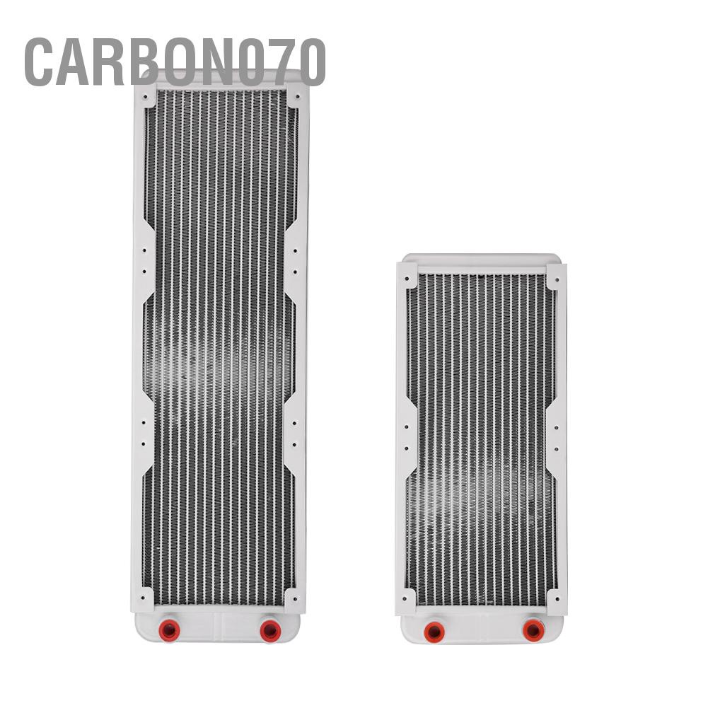 Bộ tản nhiệt máy tính bằng nhôm Làm mát nước trao đổi chất lỏng Màu trắng 240mm/360mm