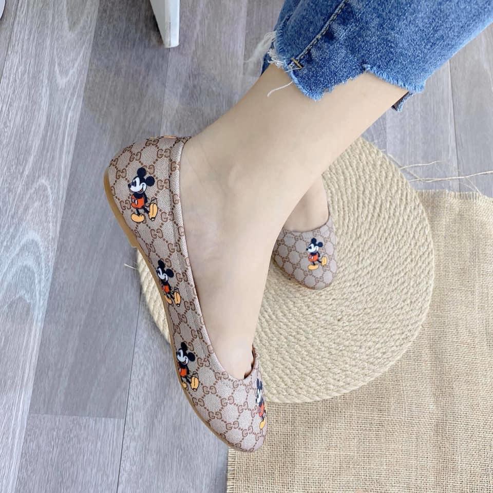 Giày bệt mickey