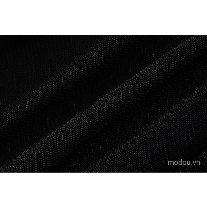 Đầm nữ tay dài cổ tròn phối lưới thời trang quyến rũ