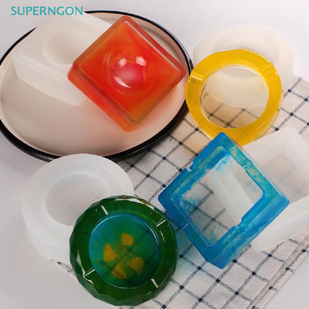 Khuôn Silicone Làm Gạt Tàn Thuốc Lá Thủ Công DIY
