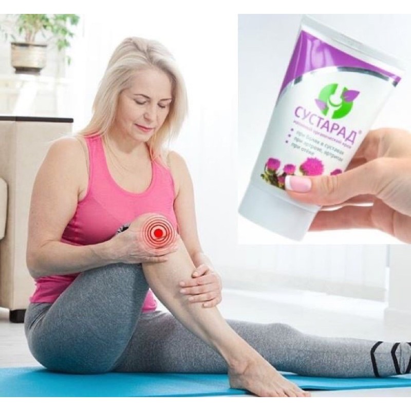 Kem xoa bóp SUSTARAD thực vật tự nhiên và hữu cơ chống đau mỏi xương khớp, chống viêm, giảm đau toàn thân