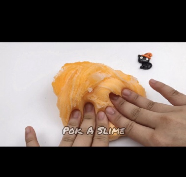 Slime Pumpkin Cat - chất Icee Slime