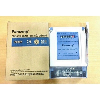 CÔNG TƠ ĐIỆN TỬ 1 PHA 2 DÂY PANSONG