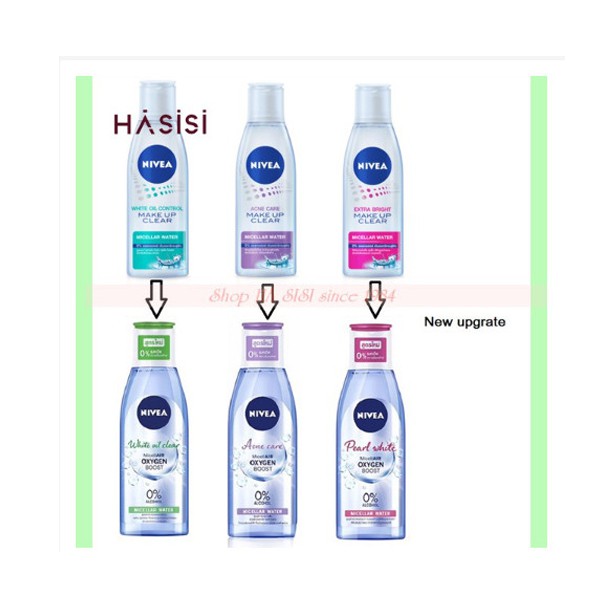 Nước Tẩy Trang Kiểm Soát Nhờn NIVEA BRIGHT OIL CLEAR 200ml