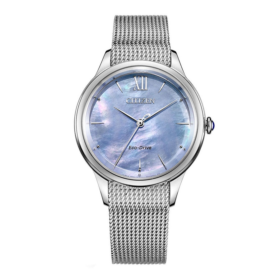 Đồng Hồ Nữ Citizen Dây Thép Không Gỉ EM0810-84N - Mặt Xà Cừ (kính Sapphire)