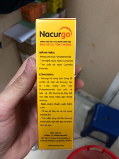 Nacurgo hơn 200 lần xịt