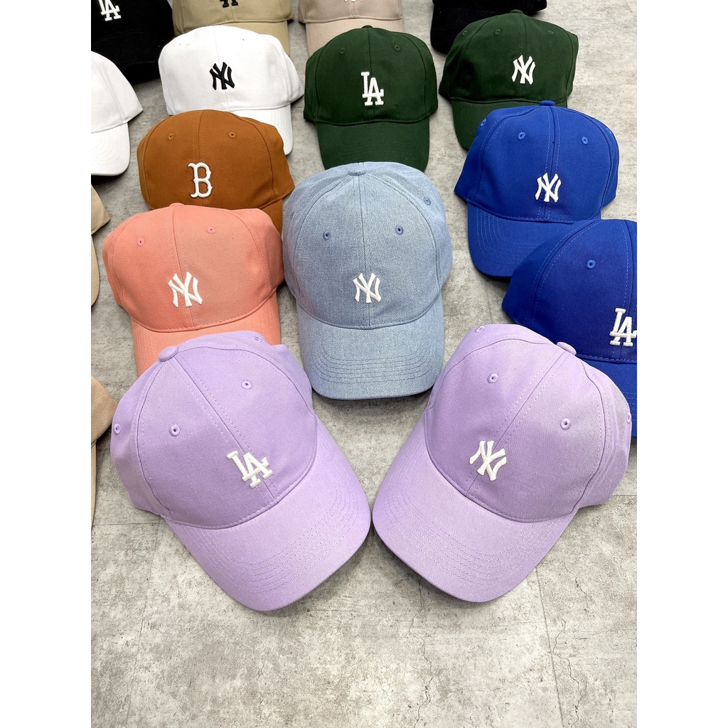 Nón Kết MLB Roockie Ball Cap 5 Sắc Màu  N34 | Unisex - Full Tag Code