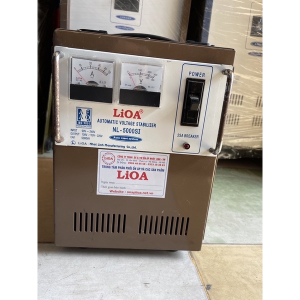 Ổn áp lioa 5kva cũ