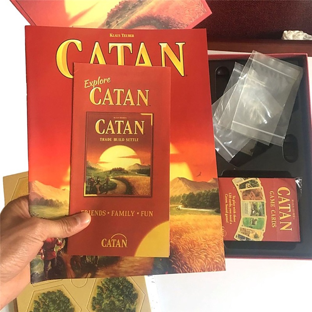 Bộ trò chơi Board Game Catan phiên bản thứ 5 nhiều phân loại BG6