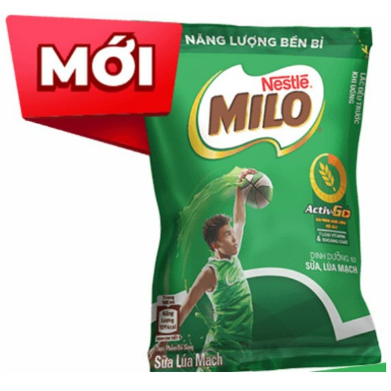 Thùng 48 bịch - MILO dạng bịch uống liền tiện dụng - 180ml