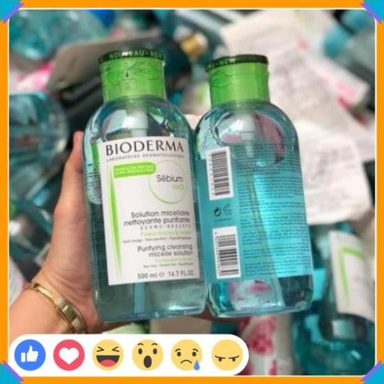 ⚡️ 𝑪𝒉𝒖𝒂̂̉𝒏 𝑪𝒉𝒊́𝒏𝒉 𝑯𝒂̃𝒏𝒈 ⚡️ Nước Tẩy Trang Bioderma 500ml  Hàng Nội Địa Pháp Có Nút Nhấn | BigBuy360 - bigbuy360.vn