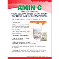 AMIN C, C TẠT  GIẢM SỐC, CHỐNG NỐNG CHO CÁ[MUA 5 TẶNG 1 SP CÙNG LOẠI] [SANDO]