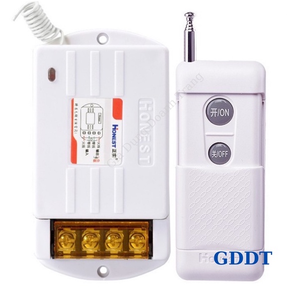 Công tắc điều khiển từ xa Honest HT-6220ZRD 1000m công suất lớn 30A