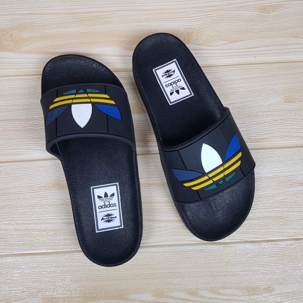 Dép nam nữ quai ngang ADIDAS, dép Das 3 lá thời trang full box