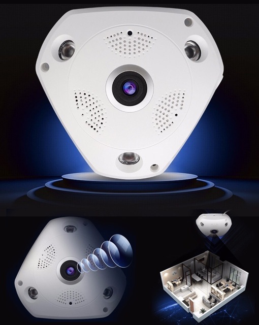 CAMERA IP VR CAM 3D (trắng)