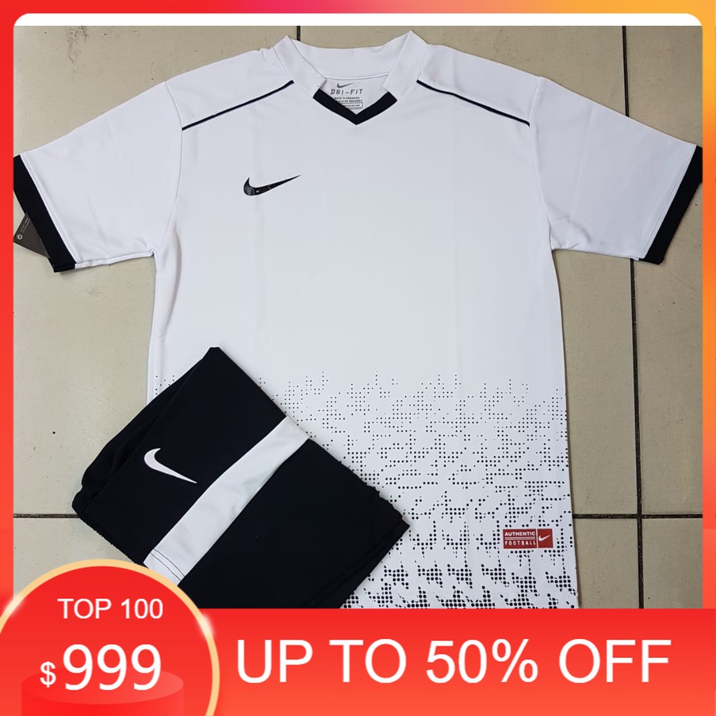 Áo Thun Thể Thao Sy70k FUTSAL NIKE DRI-FIT Màu Trắng Size M-XL (NK-207)