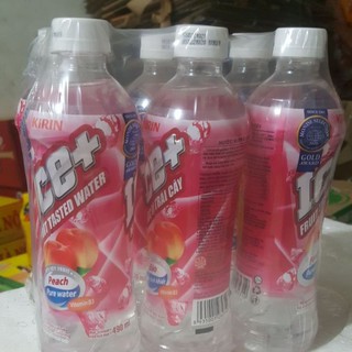 combo 6 chai nước Ice đào