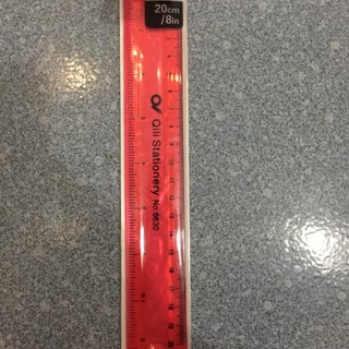 1 chiếc thước dẻo 20cm