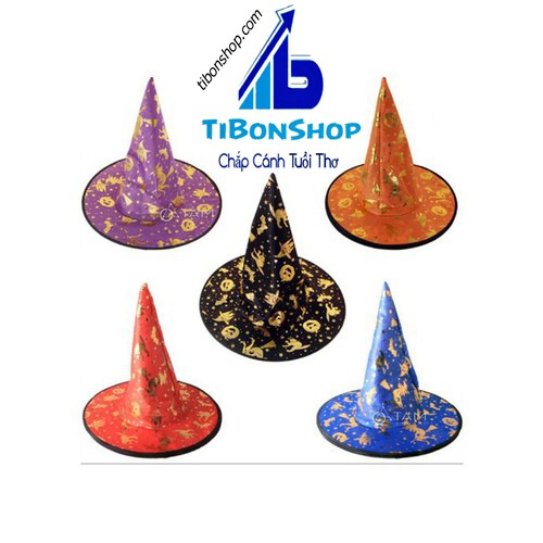 Trang Phục hóa Trang halloween-Nón Phù Thủy 09