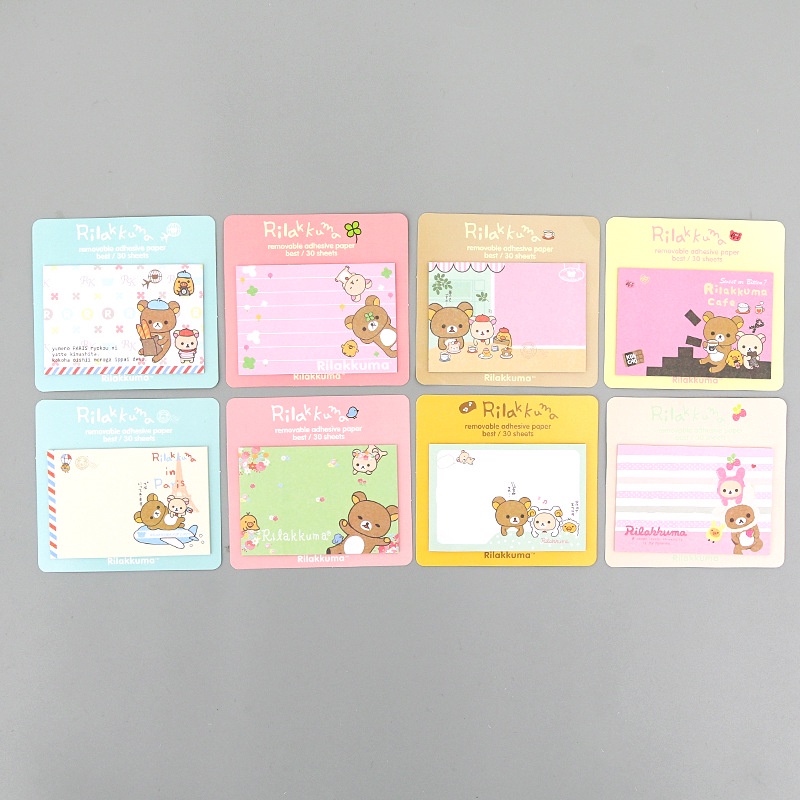 Giấy Ghi Chú Họa Tiết Hoạt Hình Dễ Thương Sáng Tạo Cho Học Sinh
