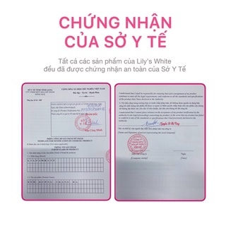 Bộ Mụn Thể Nhẹ Lily’s White