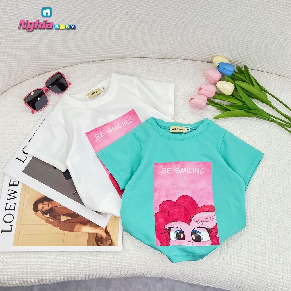 Áo thun cotton NGHĨA BABY H1 dành cho bé trai và bé gái!
