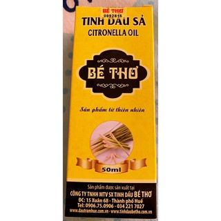 TINH DẦU XẢ BÉ THƠ
