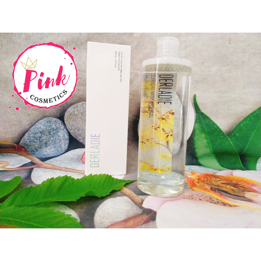  Nước Tẩy Trang DERLADIE Cleansing Water Witch Hazel 500ml Hàn Quốc