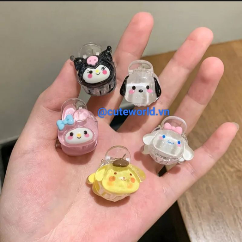 Kẹp Tóc Thiết Kế Hoạt Hình Sanrio Dễ Thương