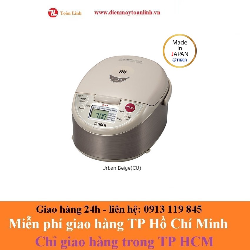 Nồi cơm điện tử Tiger cao tần JKW-A18W - Nhập Khẩu từ Nhật Bản