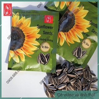 (Gói 60gr) Vị Dừa - Hạt Hướng Dương Vị Dừa Hướng Dương Mỹ Vị gói 60gram