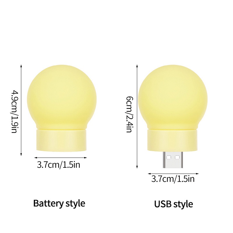 Đèn Ngủ LED Để Bàn Sạc USB Tiện Lợi