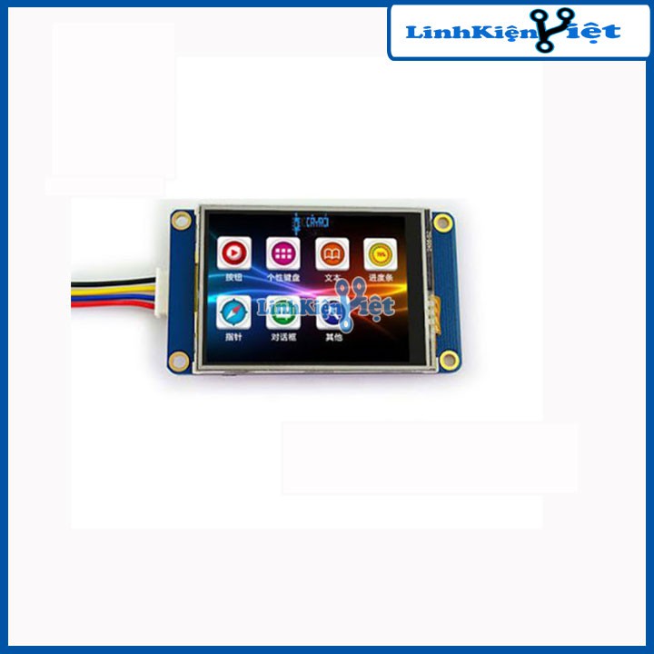 Màn hình HMI UART Cảm Ứng Điện Trở 2.8 inch