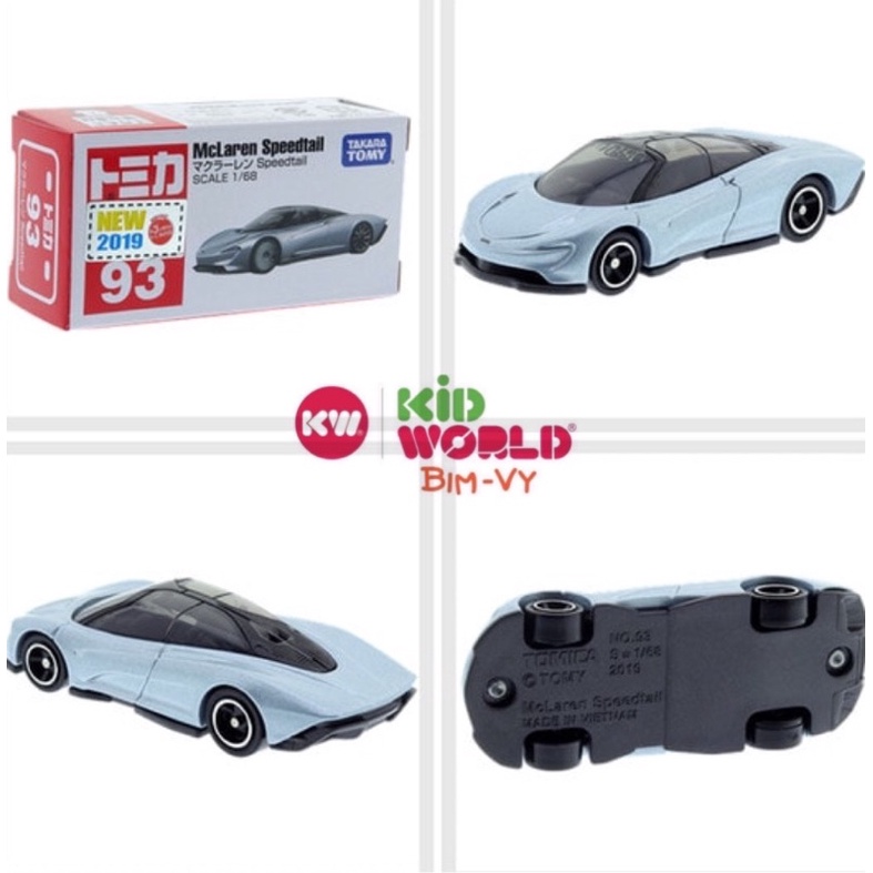 Xe mô hình Tomica Box McLaren Speedtail. MS: 876. Tỷ lệ 1:68.