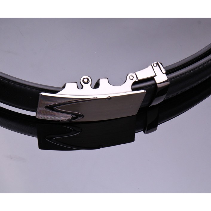 Dây nịt nam hình chữ S tặng 05 tất hình cờ các nước