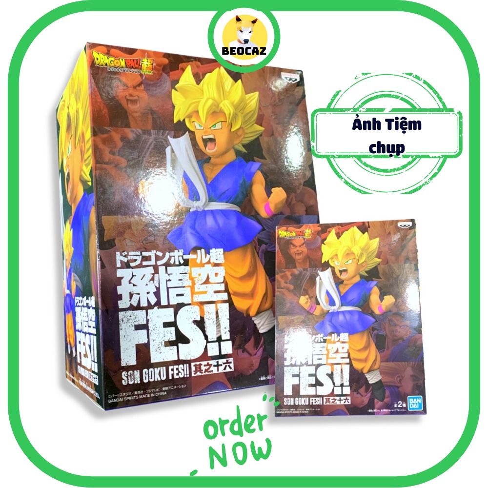 [Hỏa Tốc][Full Box][Chính Hãng] Tổng hợp Mô hình Dragonball dòng GOKU FES Nhật Bản Banpresto có sẵn