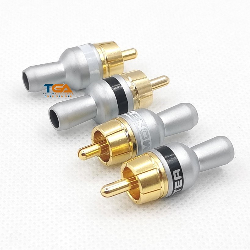 Jack rắc AV - Hoa Sen - RCA Monster xám