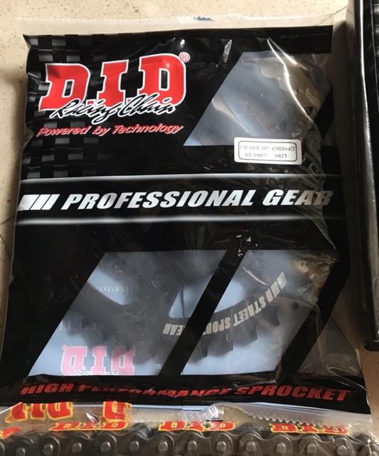 NSD-Nhông sên dĩa xe Exciter 150  DID THÁI LAN